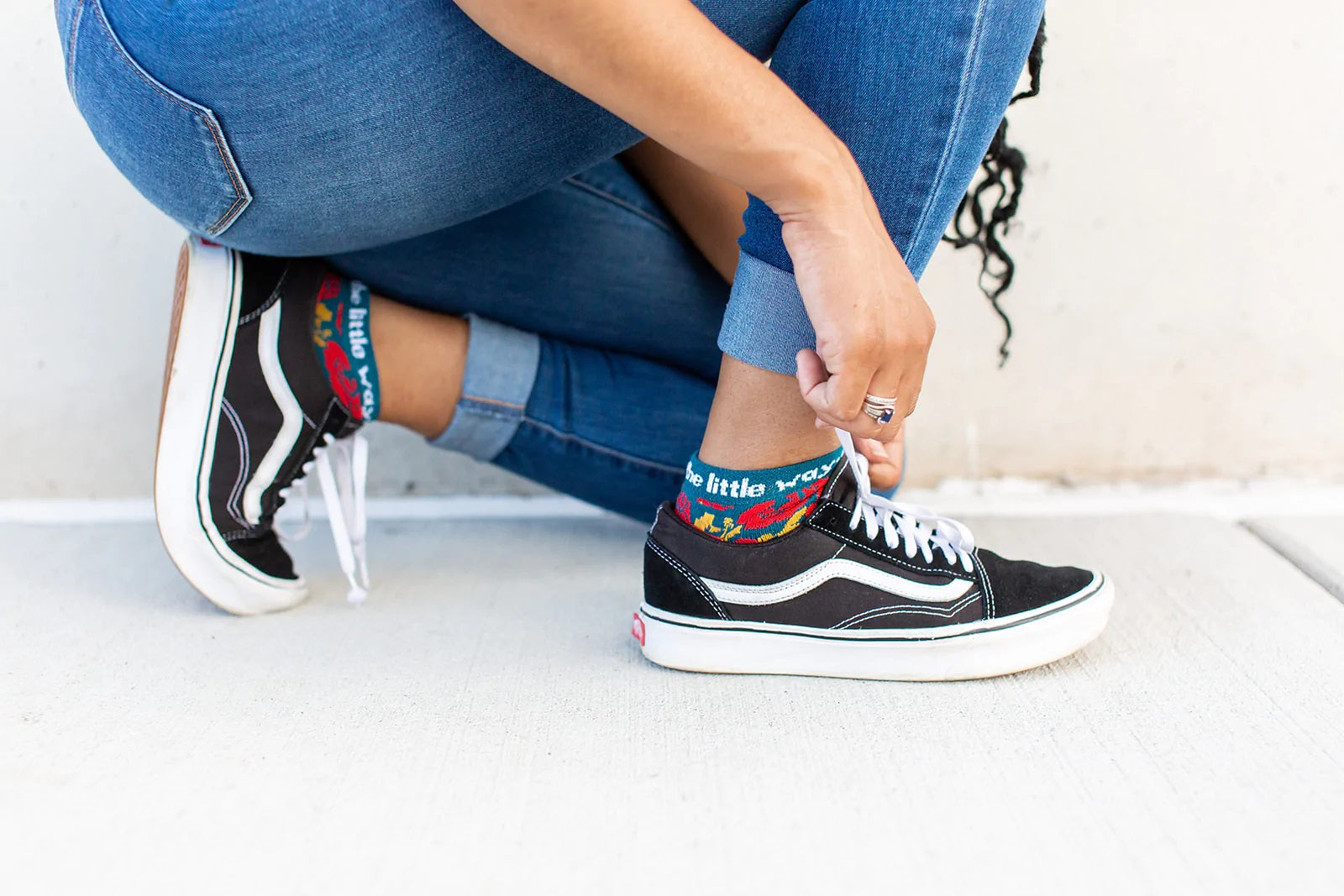 St. Therese of Lisieux No Show Adult Socks