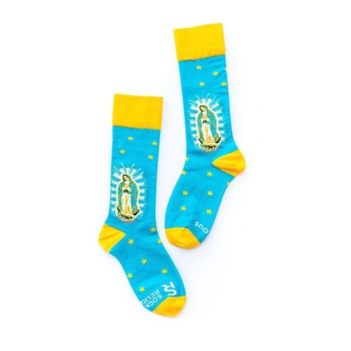 Our Lady of Guadalupe Adult Socks
