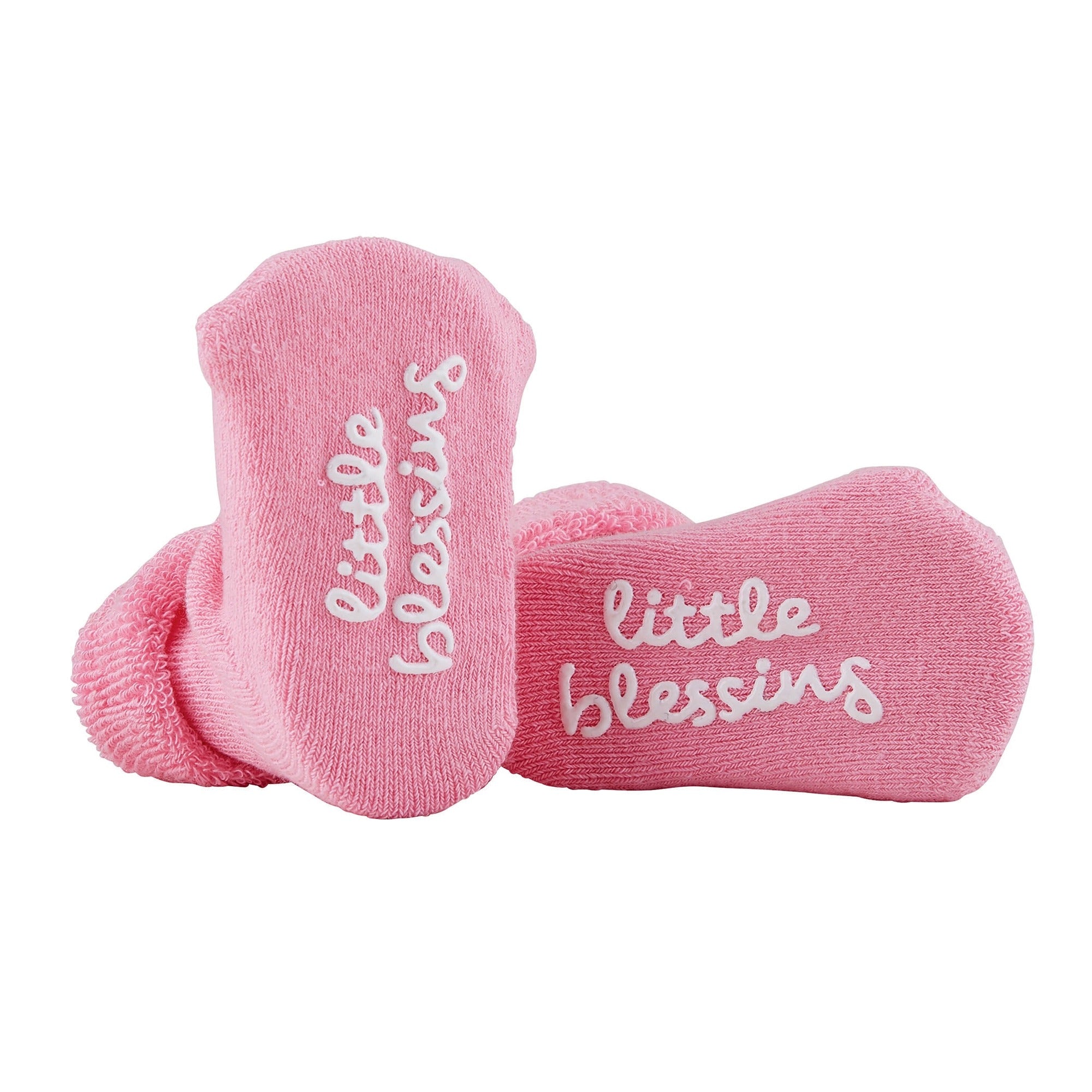 Medicine Blessing Pink Kid's Sockamoccs Slip On Shoes