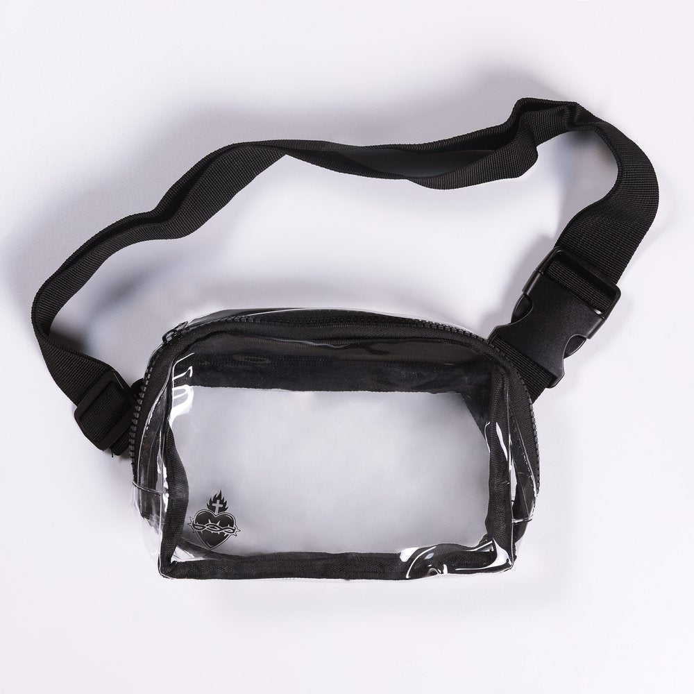 Sacred Heart of Jesus Clear Stadium Belt Bag