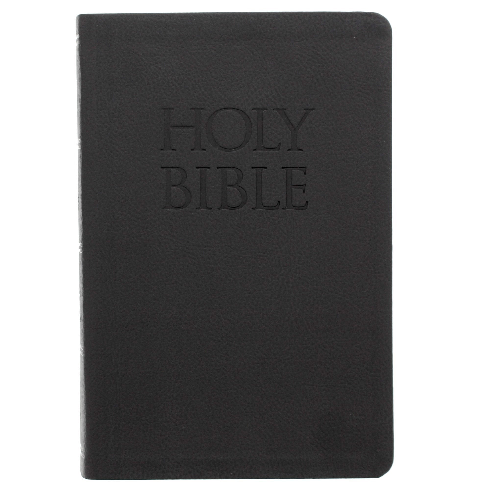 Black Premium Ultra Soft Bible- NABRE