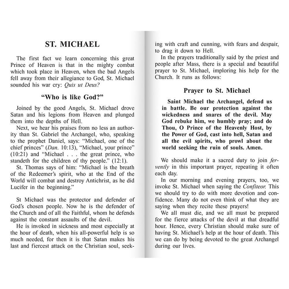 The Prayer to St. Michael Prayercard (Pack of 100)