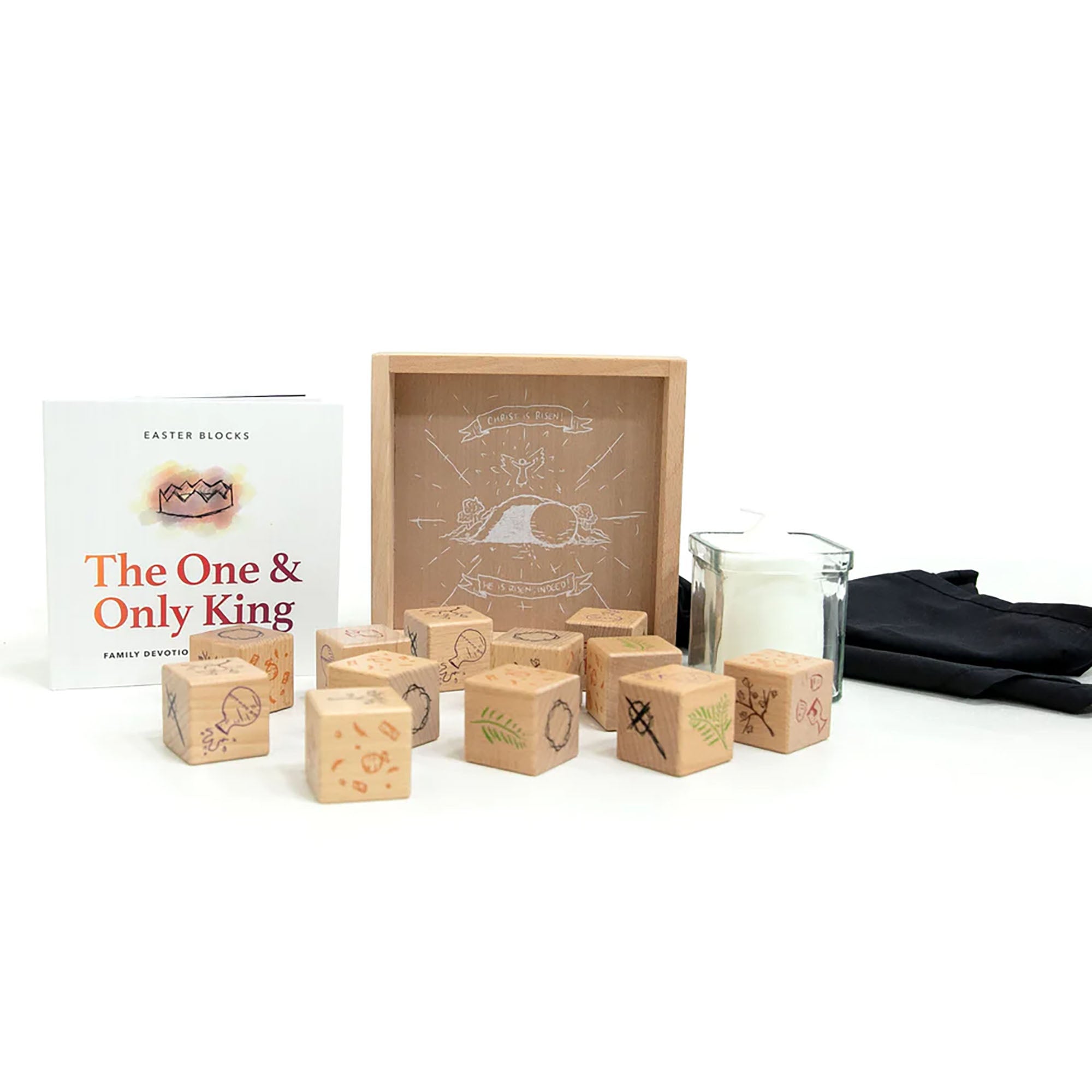 Holy Week Devotional Wood Block Set