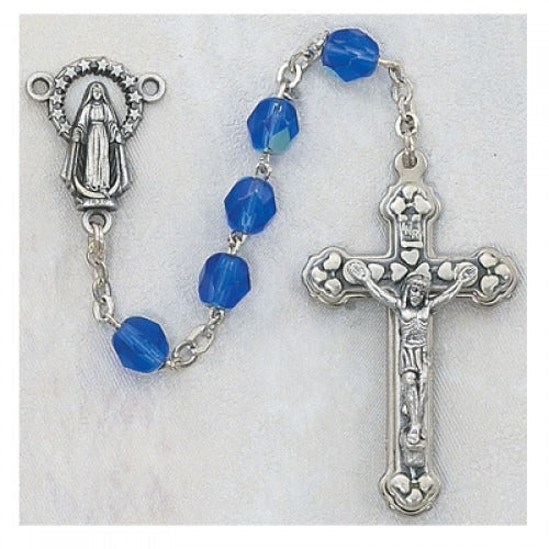 Birthstone Rosary - September