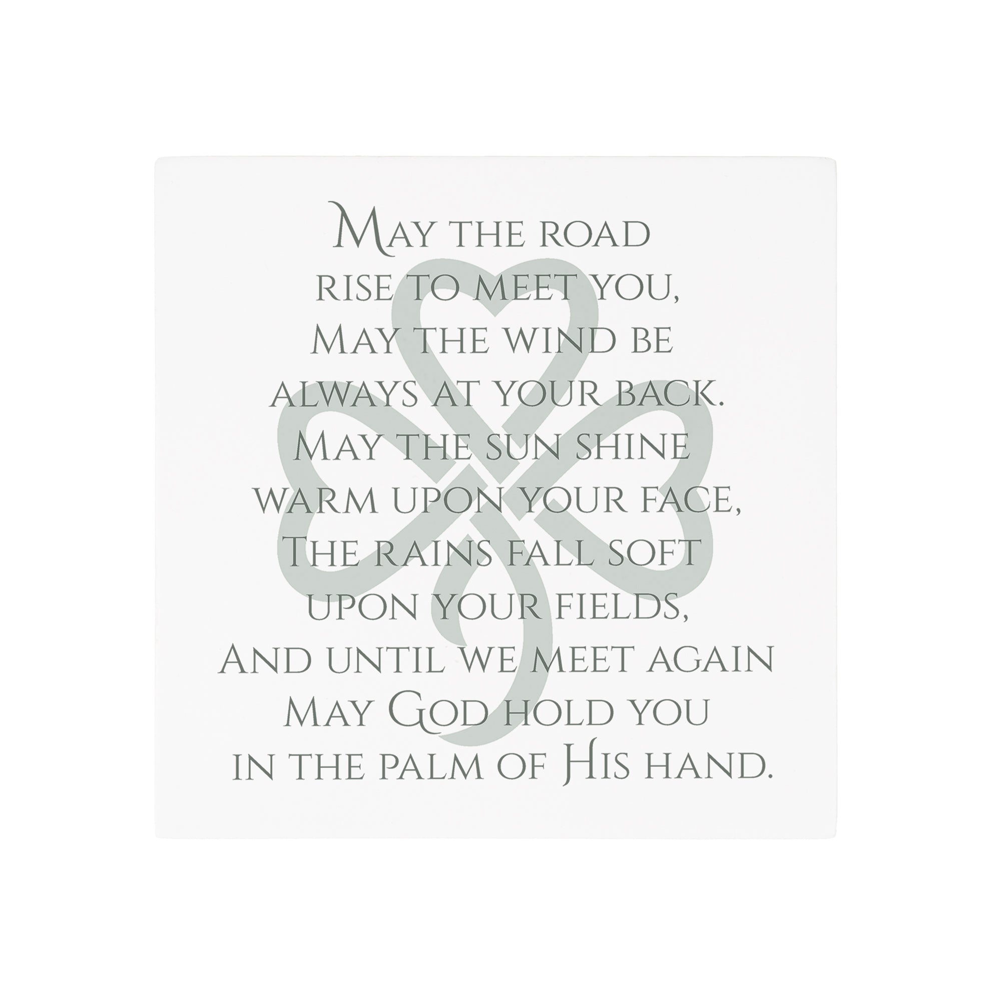 Irish Blessing Wood Block