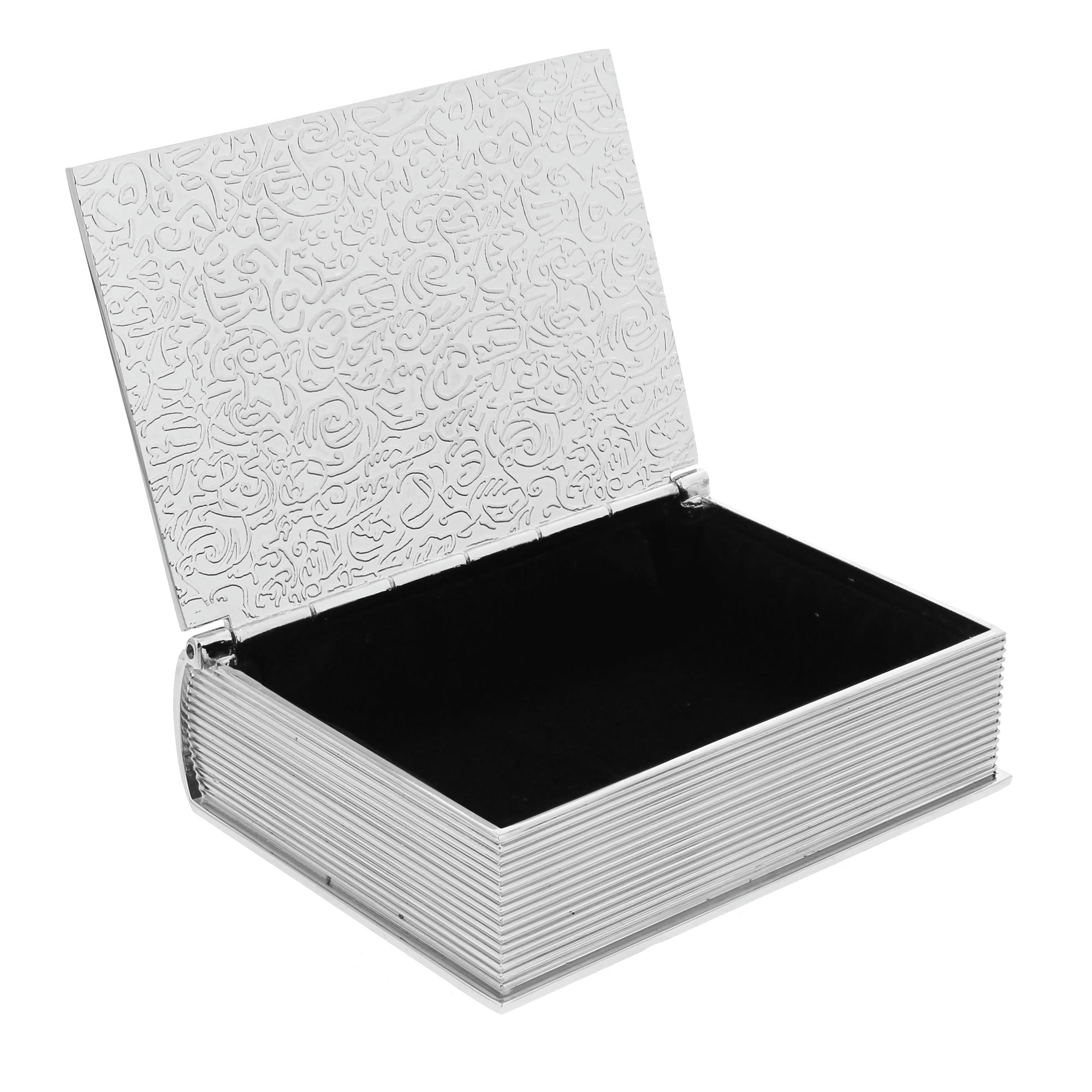 Personalized Silver Bible Ordination Keepsake Box - 3.5"