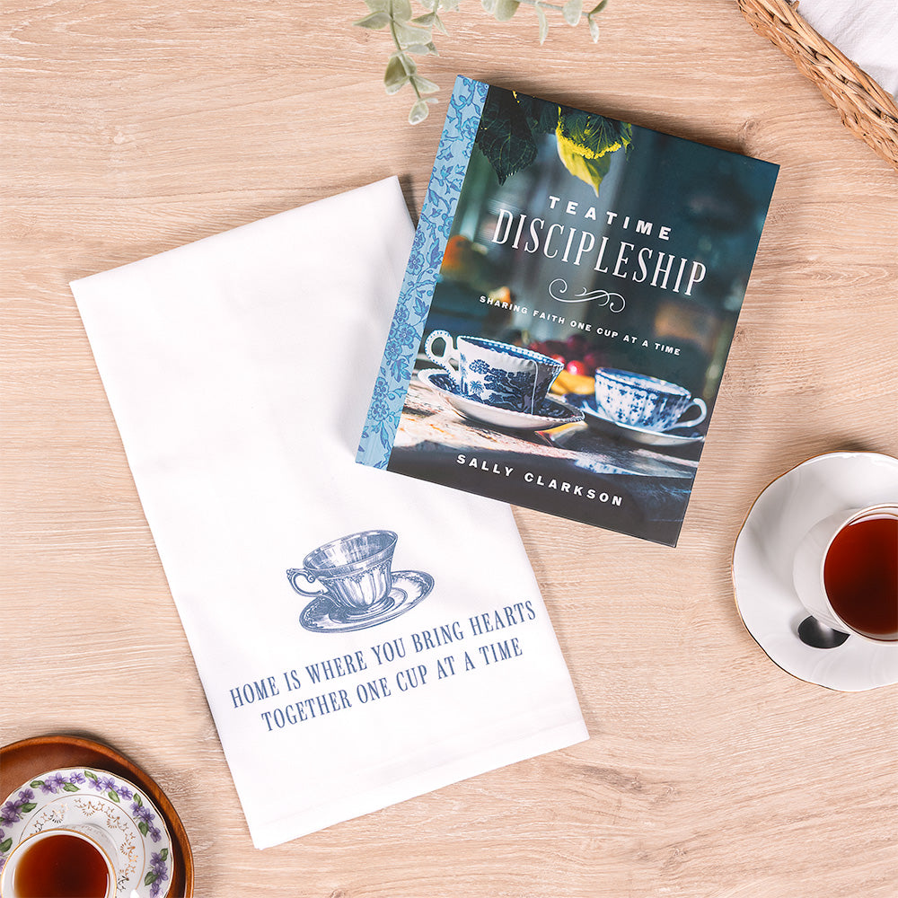 Teatime Book & Tea Towel Gift Set