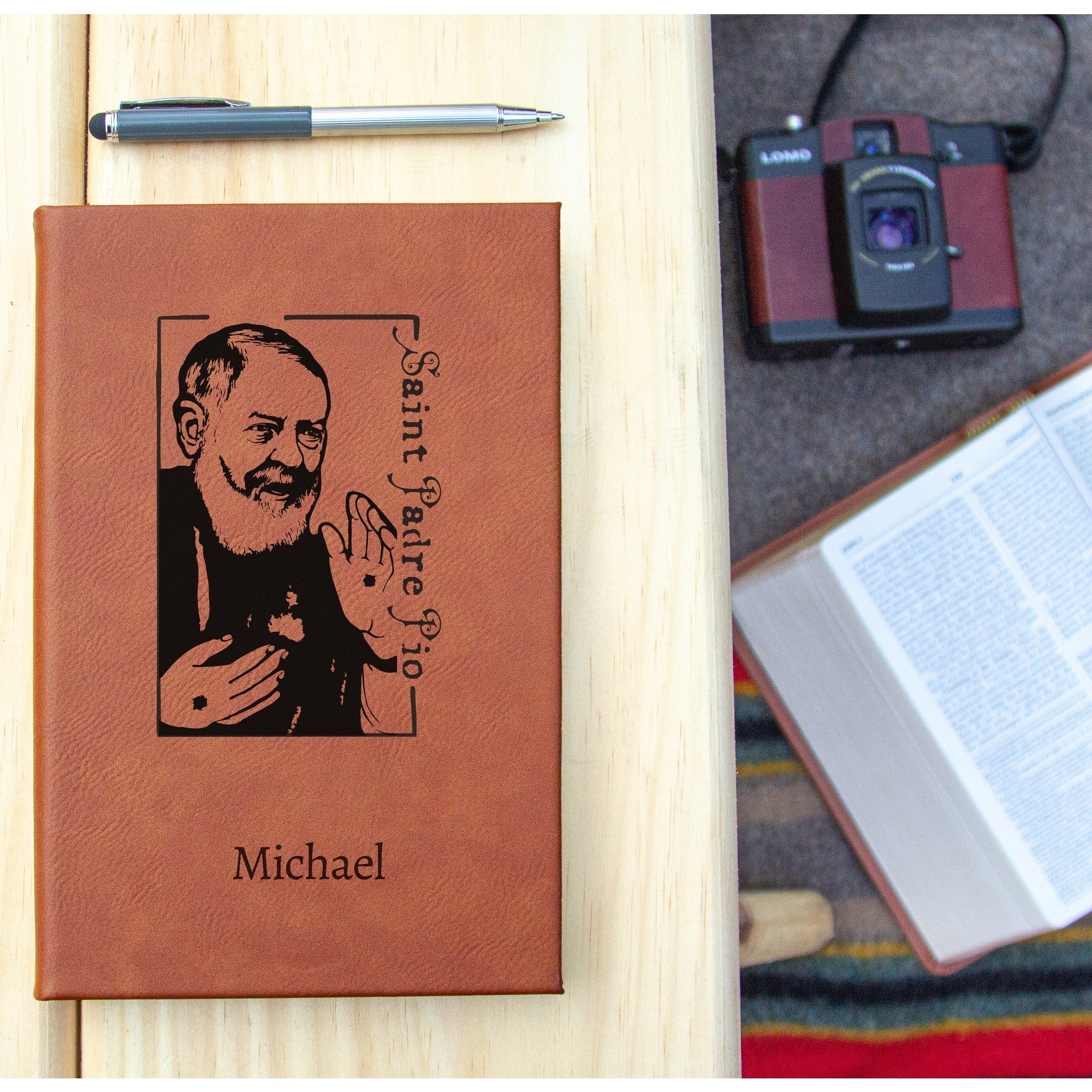 Personalized Padre Pio Journal