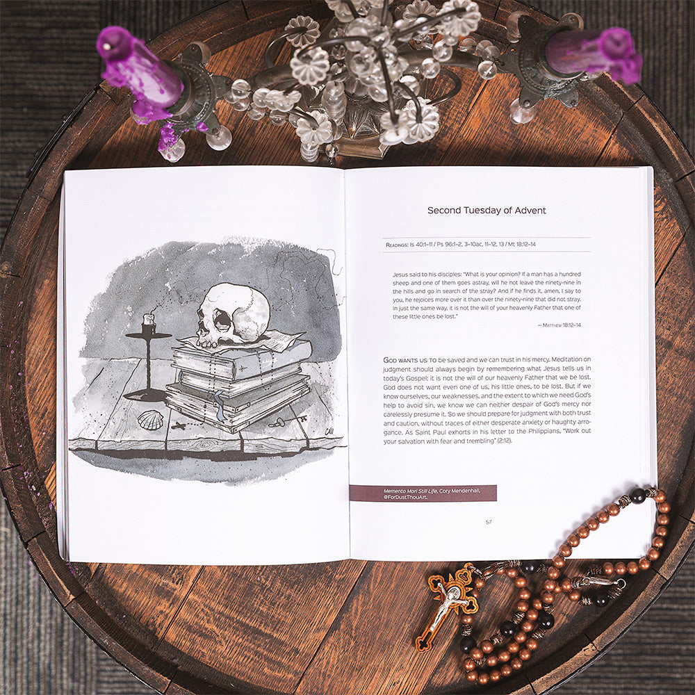 Memento Mori: An Advent Companion & Memento Mori: The Last Battle Unframed Print - Gift Set