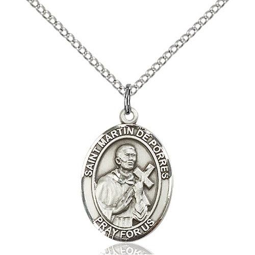 Sterling Silver St. Martin de Porres Pendant - 2507940