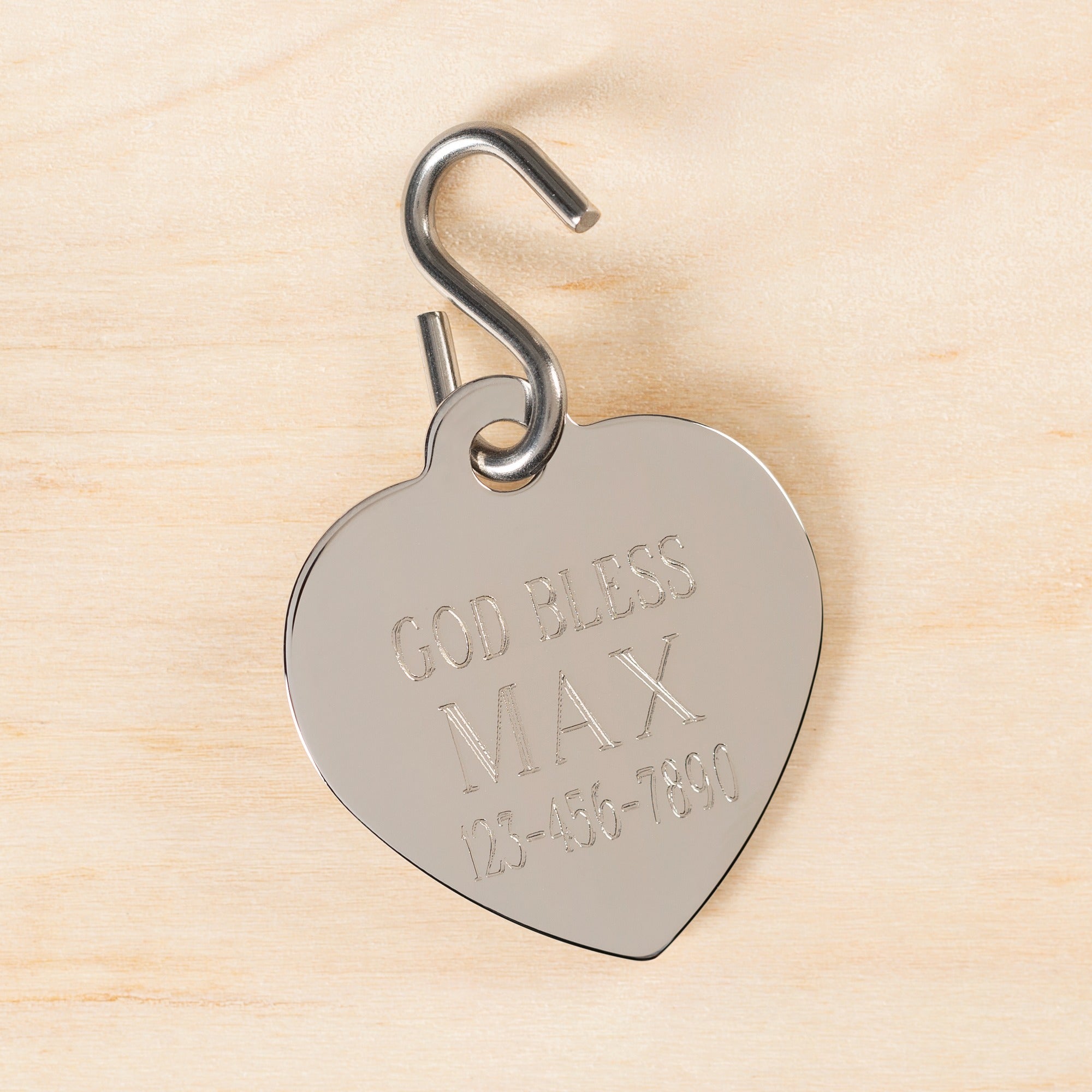 Personalized God Bless Pet Tag