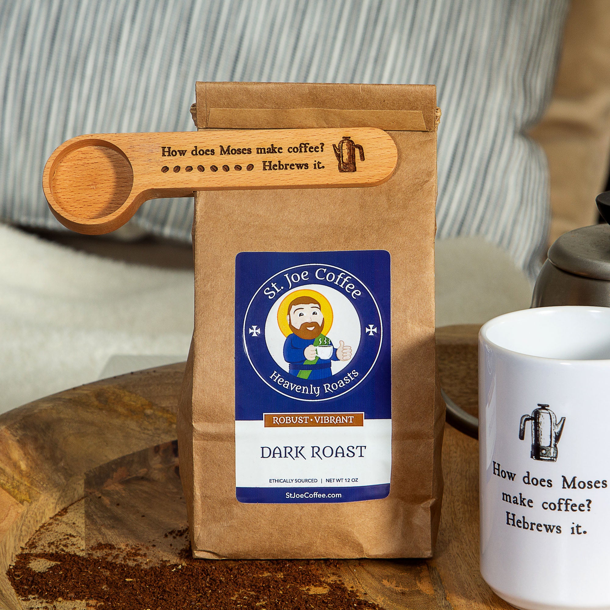 Moses Makes Coffee Scoop Clip