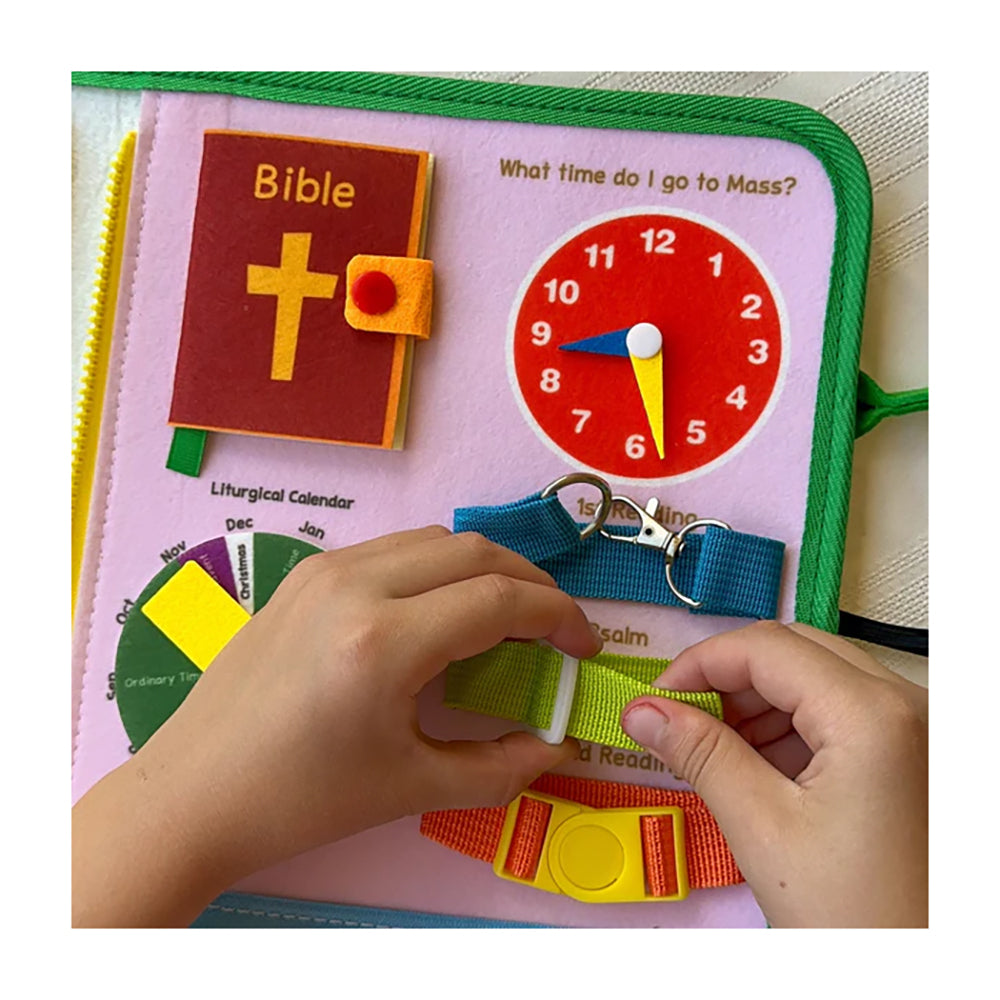 My Pray and Play Busy Book - A Quiet Felt Book