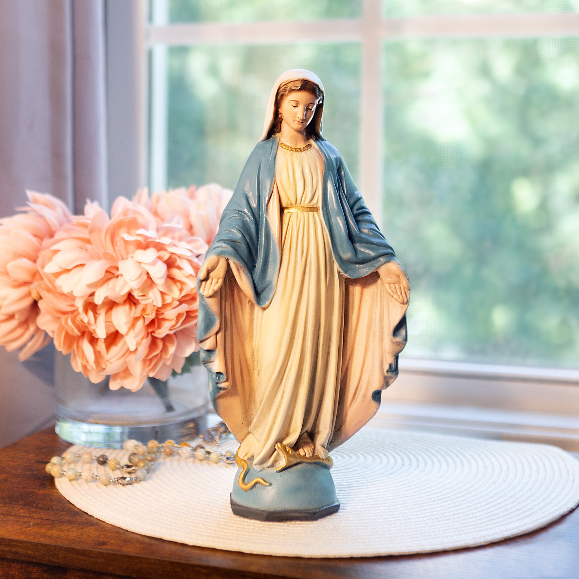 Our Lady of Grace Statue - 11.8"