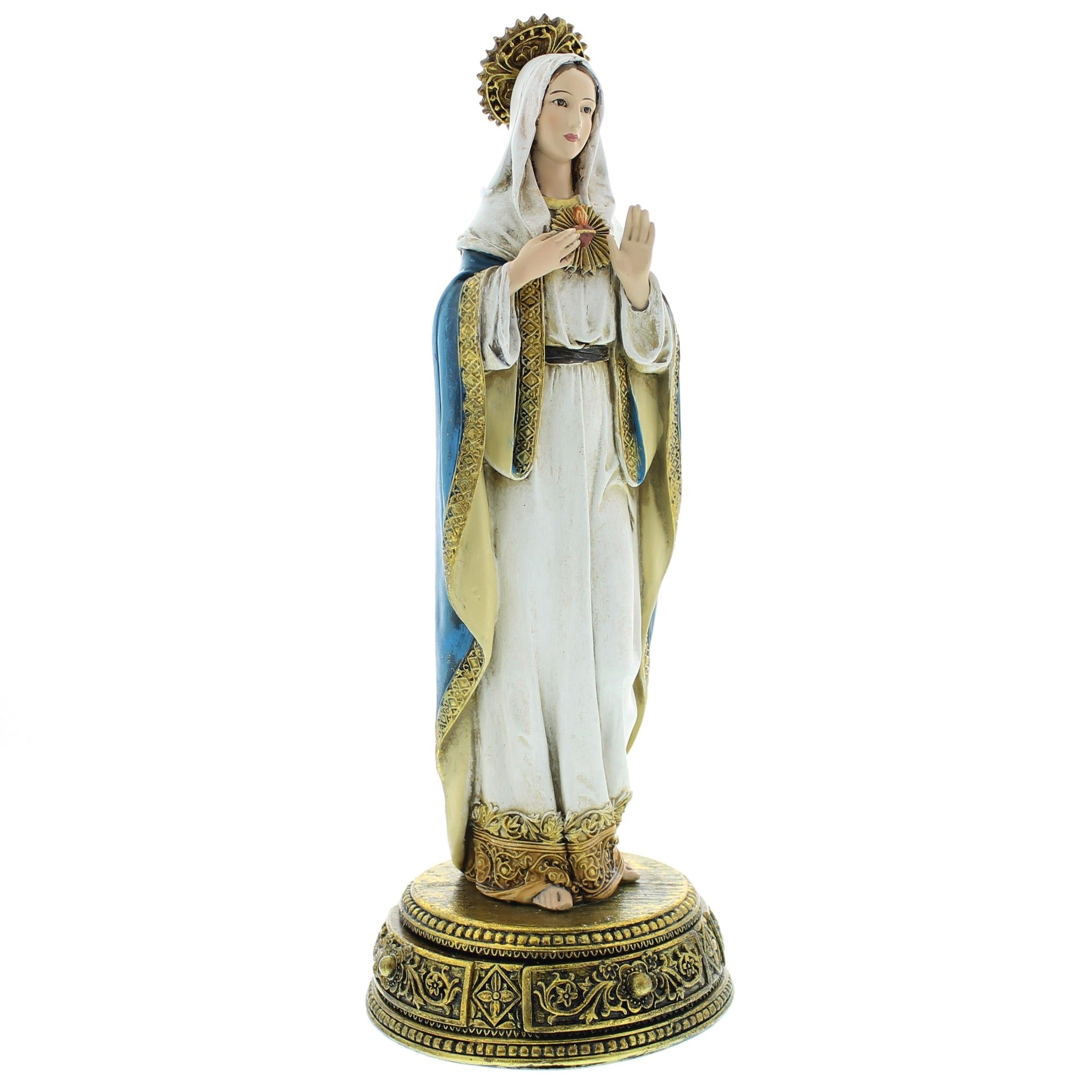 Immaculate Heart of Mary Heavenly Protector, 10.5"