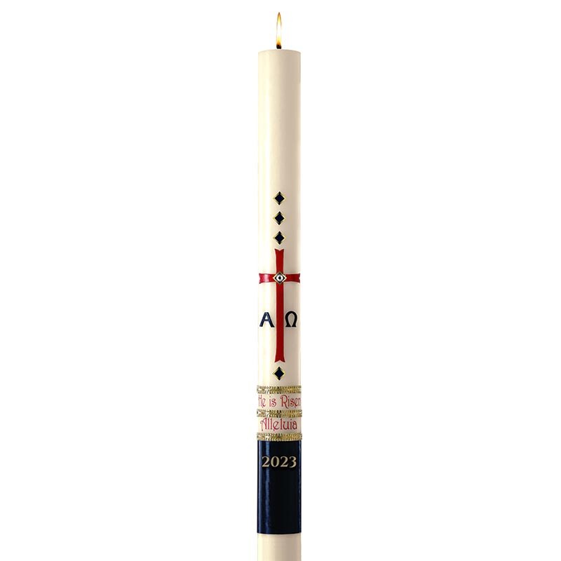 Exalted Paschal Candle