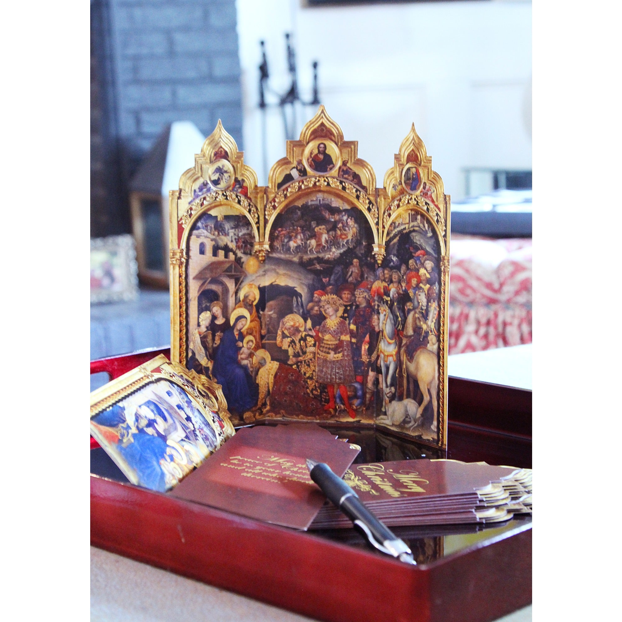 Adoration of the Magi Christmas Cards (12 Pack)