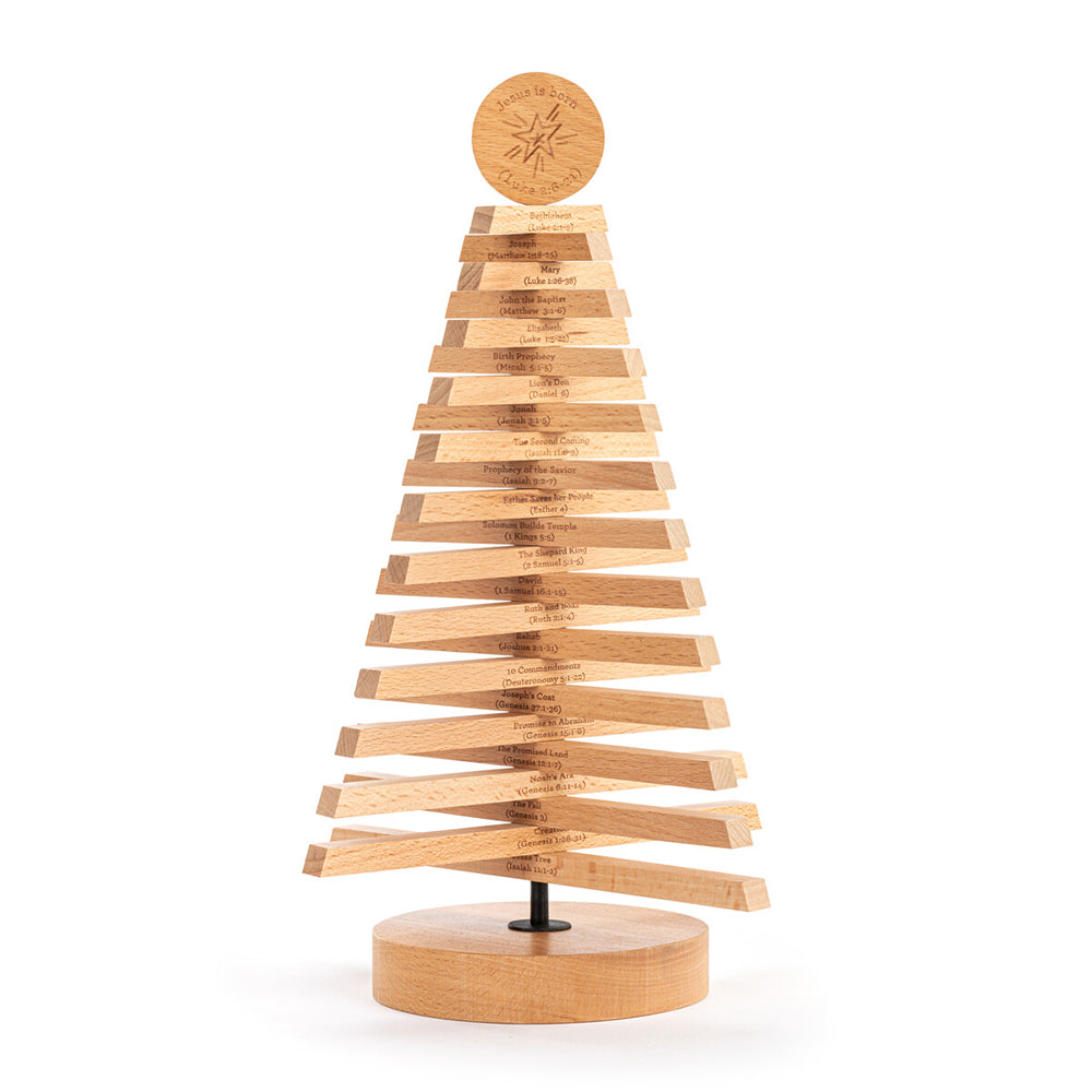 Wooden Jesse Tree Advent Activity