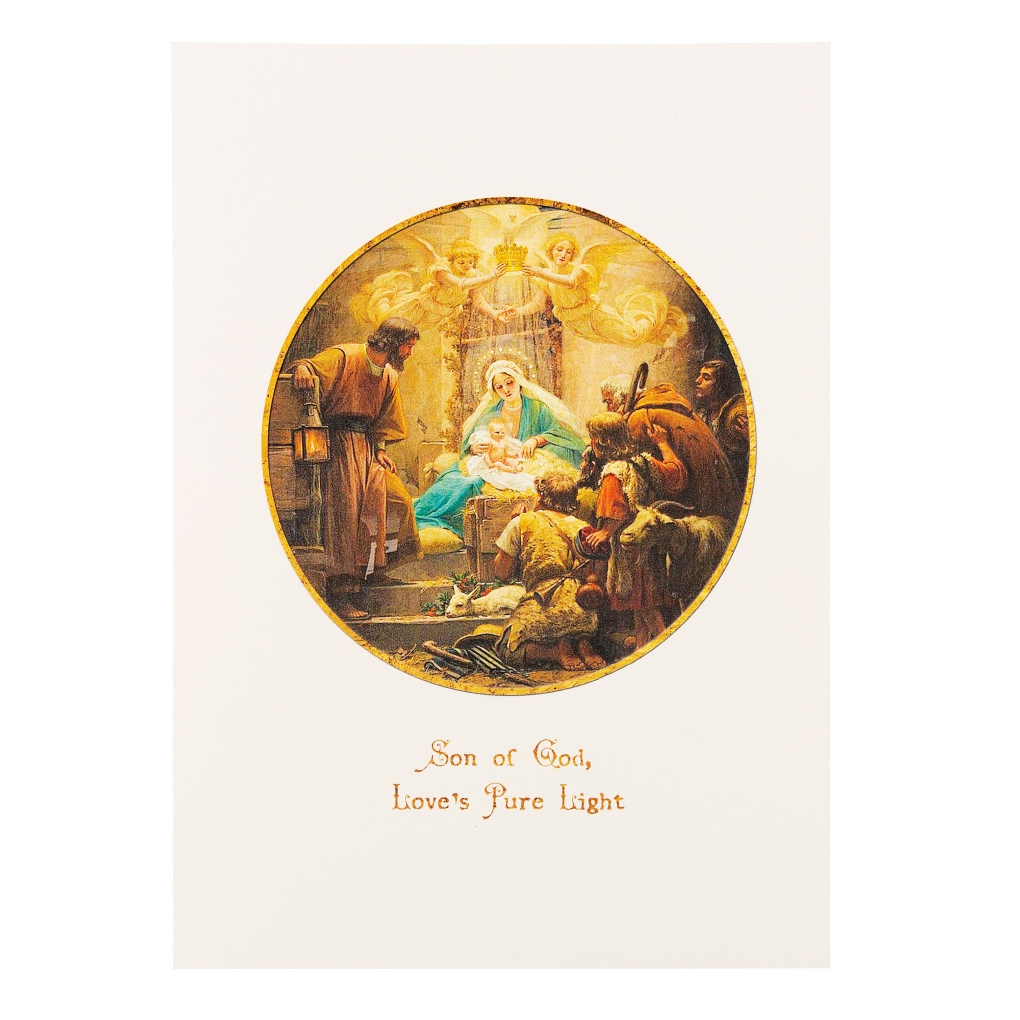 Vidal Adoration of the Shepherds Christmas Cards - Set of 20