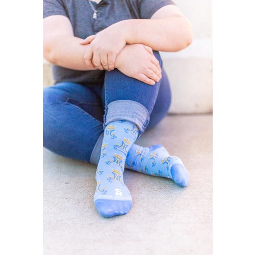 Marian Monogram Adult Socks