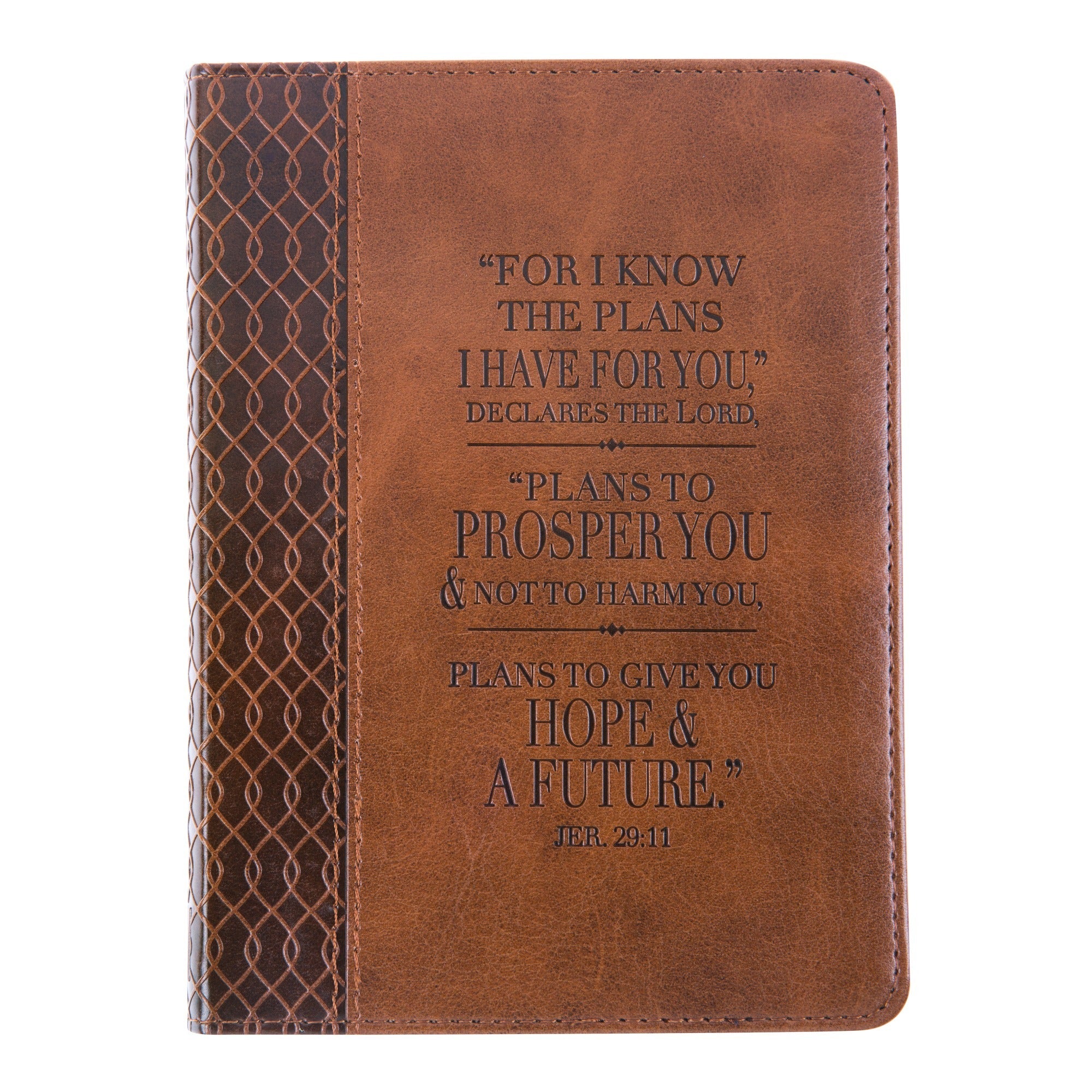 Jeremiah 29:11 LuxLeather Journal