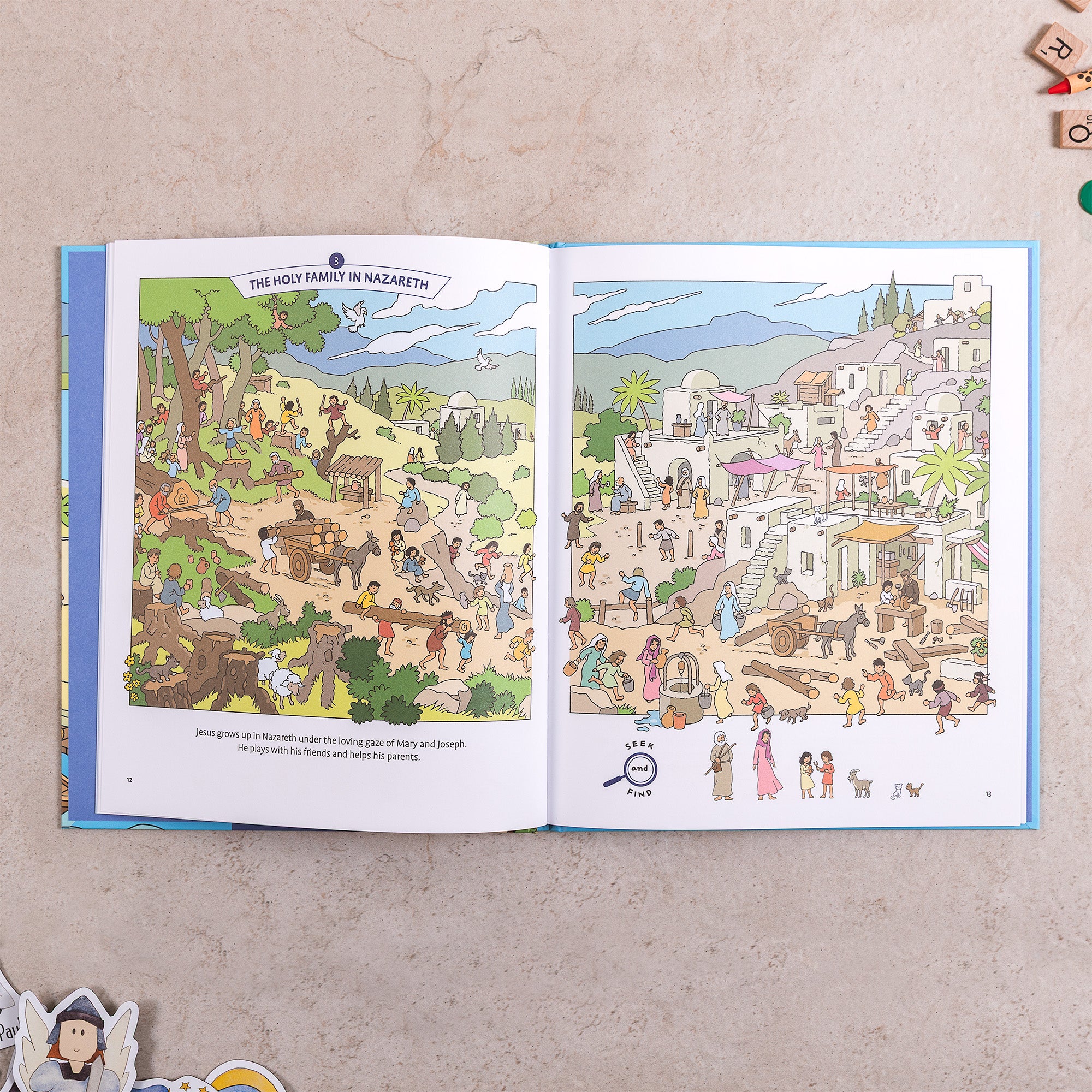 The Life of Jesus: Seek and Find Series (Book 1)