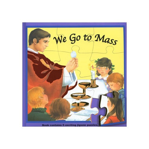 We Go To Mass Puzzle Book