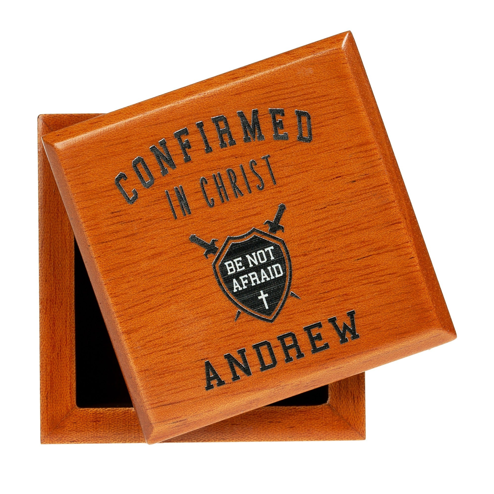 Personalized Varsity Confirmation Keepsake Box
