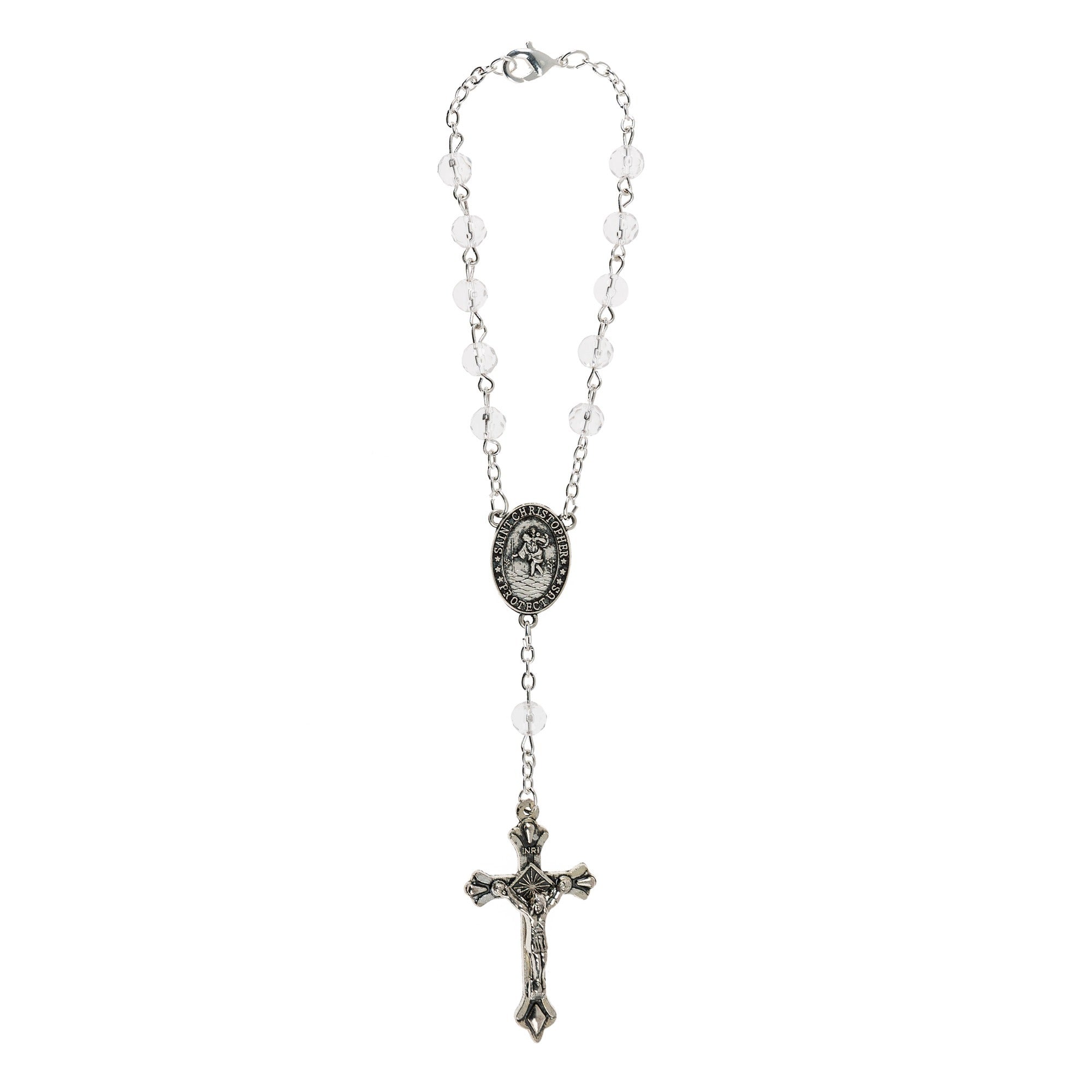 Crystal Auto Rosary