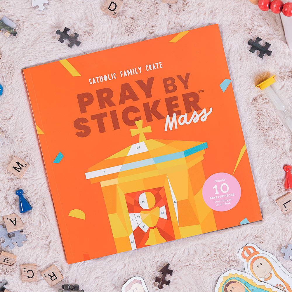 Pray by Sticker: Mass Sticker Book
