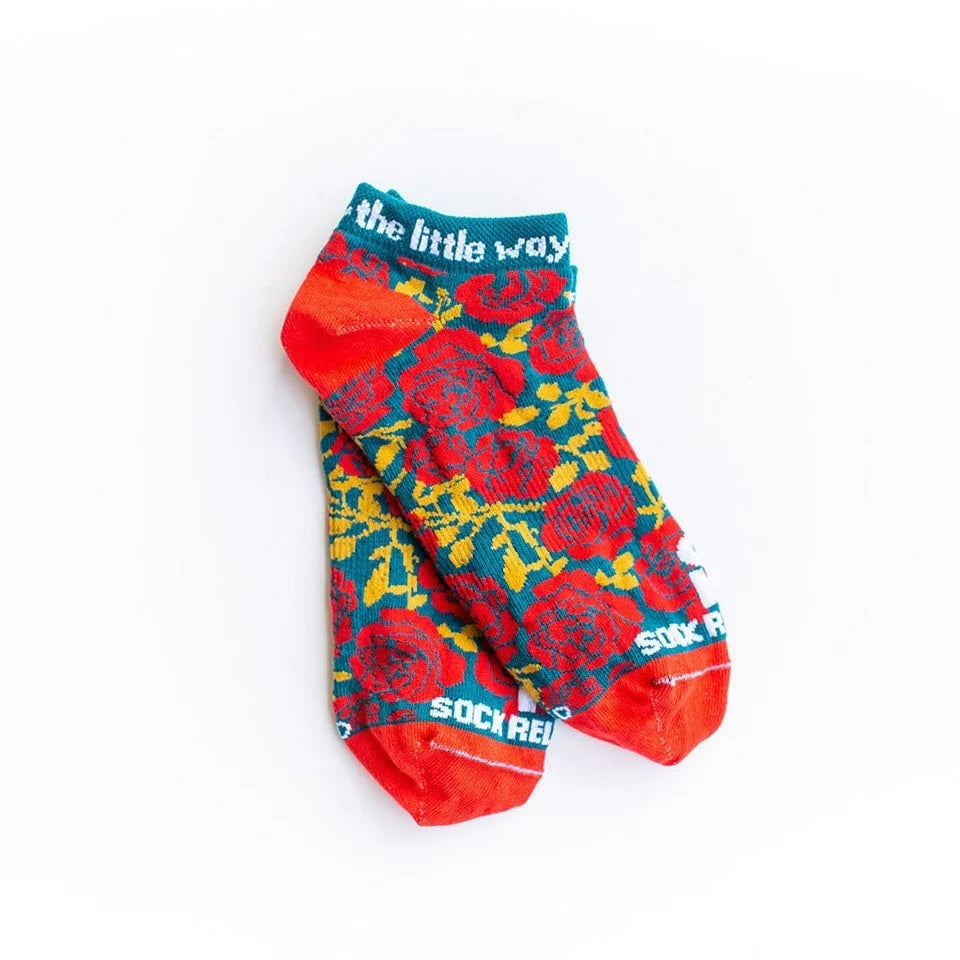 St. Therese of Lisieux No Show Adult Socks