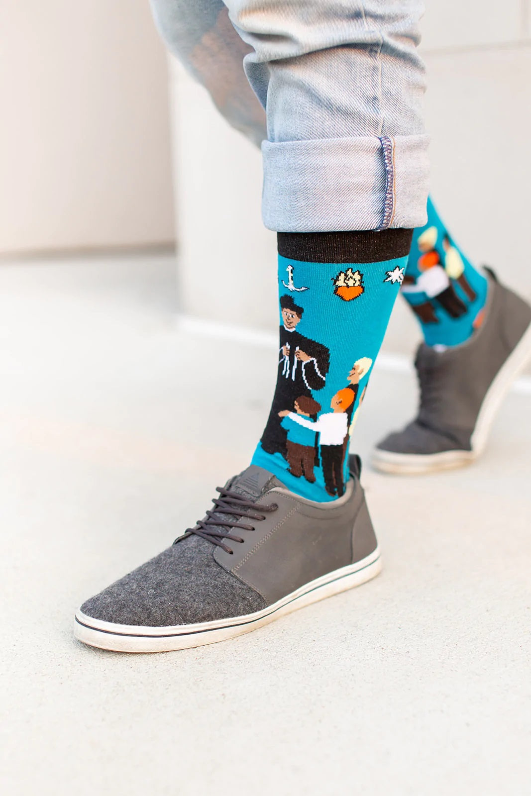 St. John Bosco Adult Socks