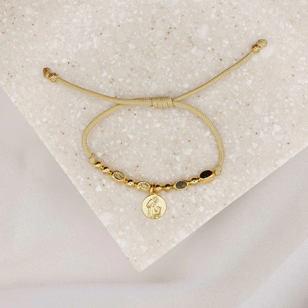Gold St. Francis Little Saints Bracelet