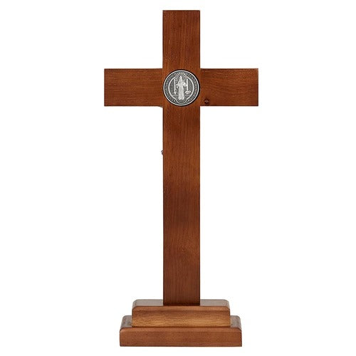 St. Benedict Standing Crucifix-13"