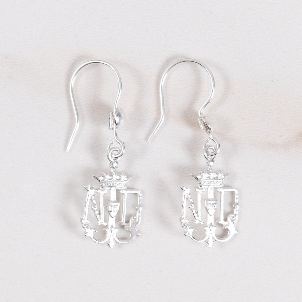 Sterling Silver Notre Dame Earrings