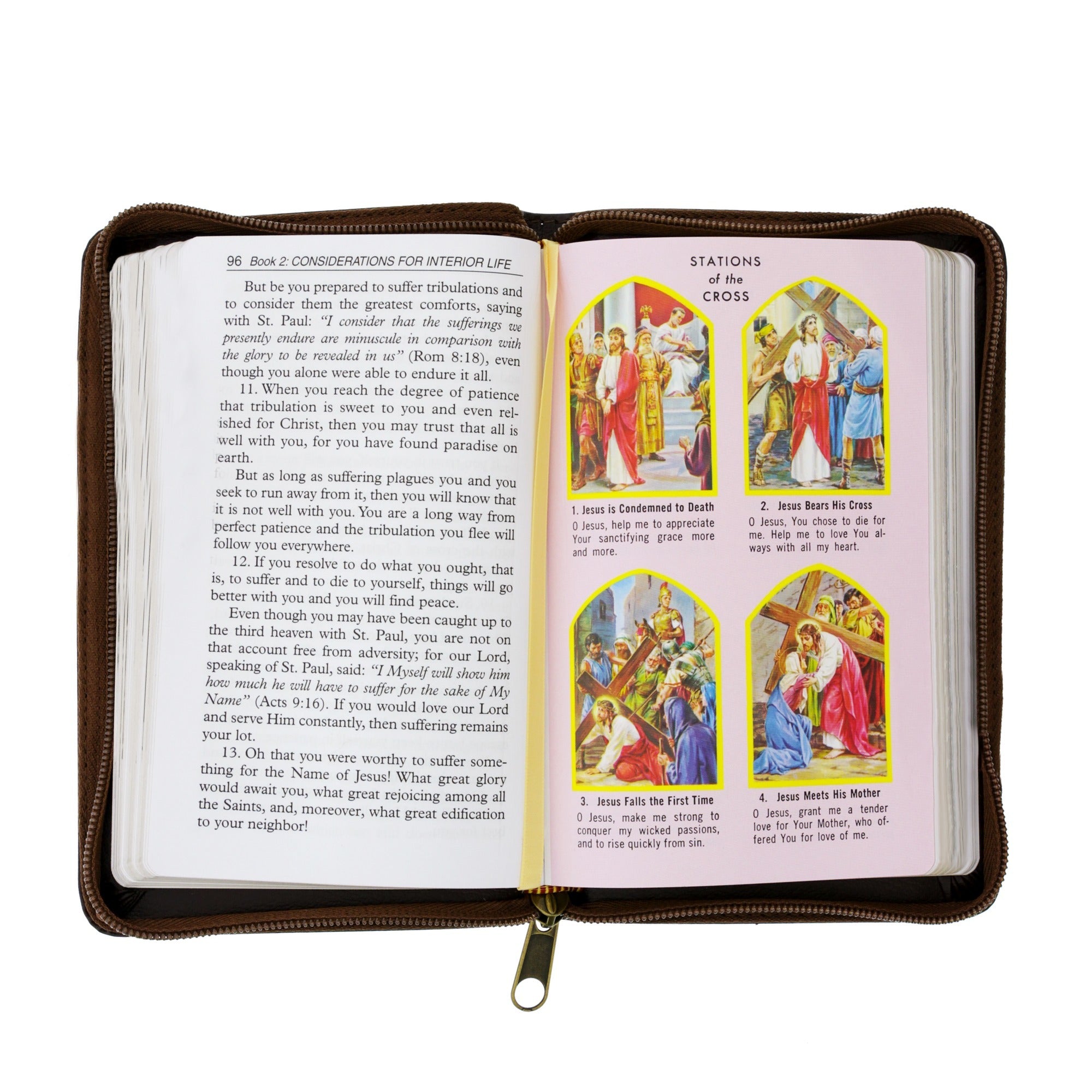 The Imitation of Christ (Burgundy Leather Edition)