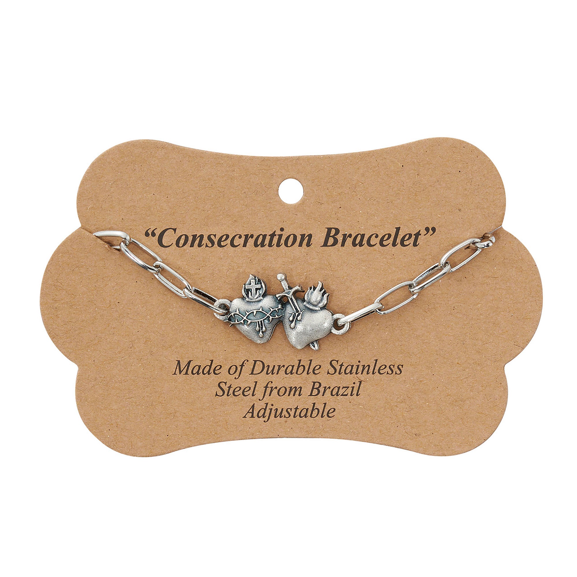 Two Hearts Consecration Bracelet