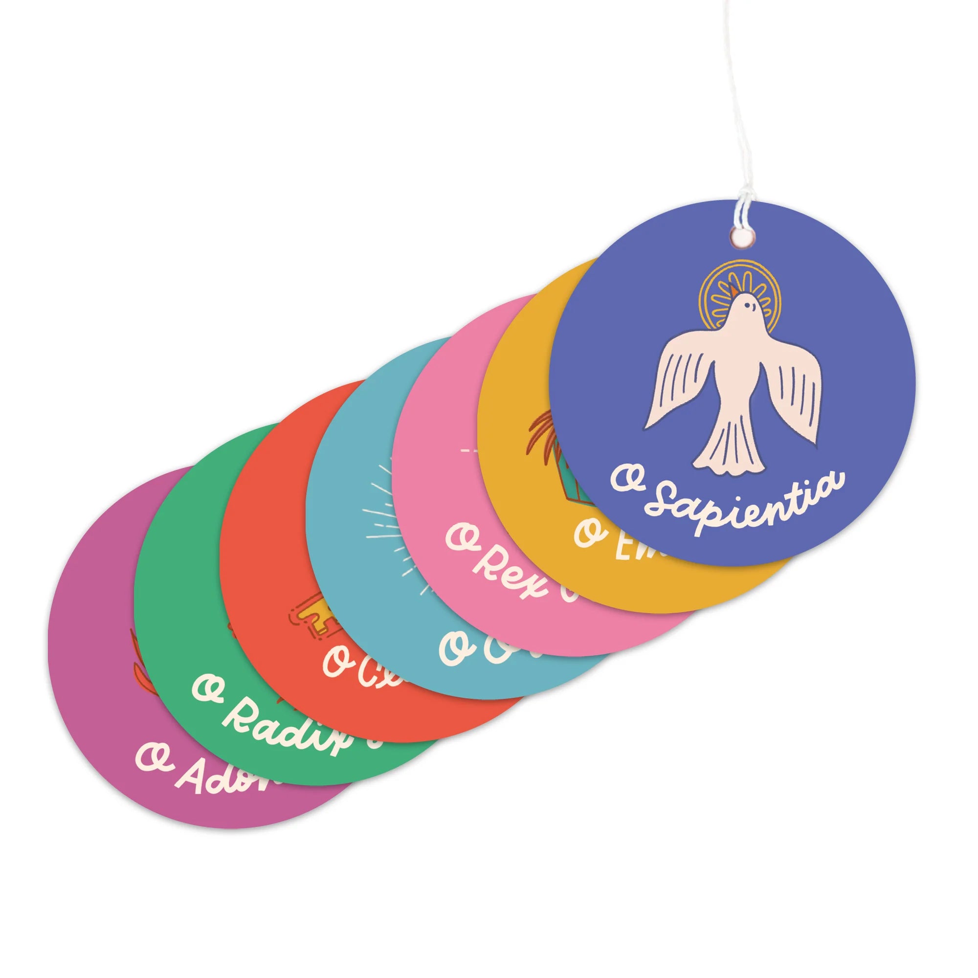 "O Antiphons" ornaments