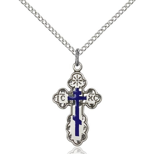 Sterling Silver St. Olga Pendant - 2508249