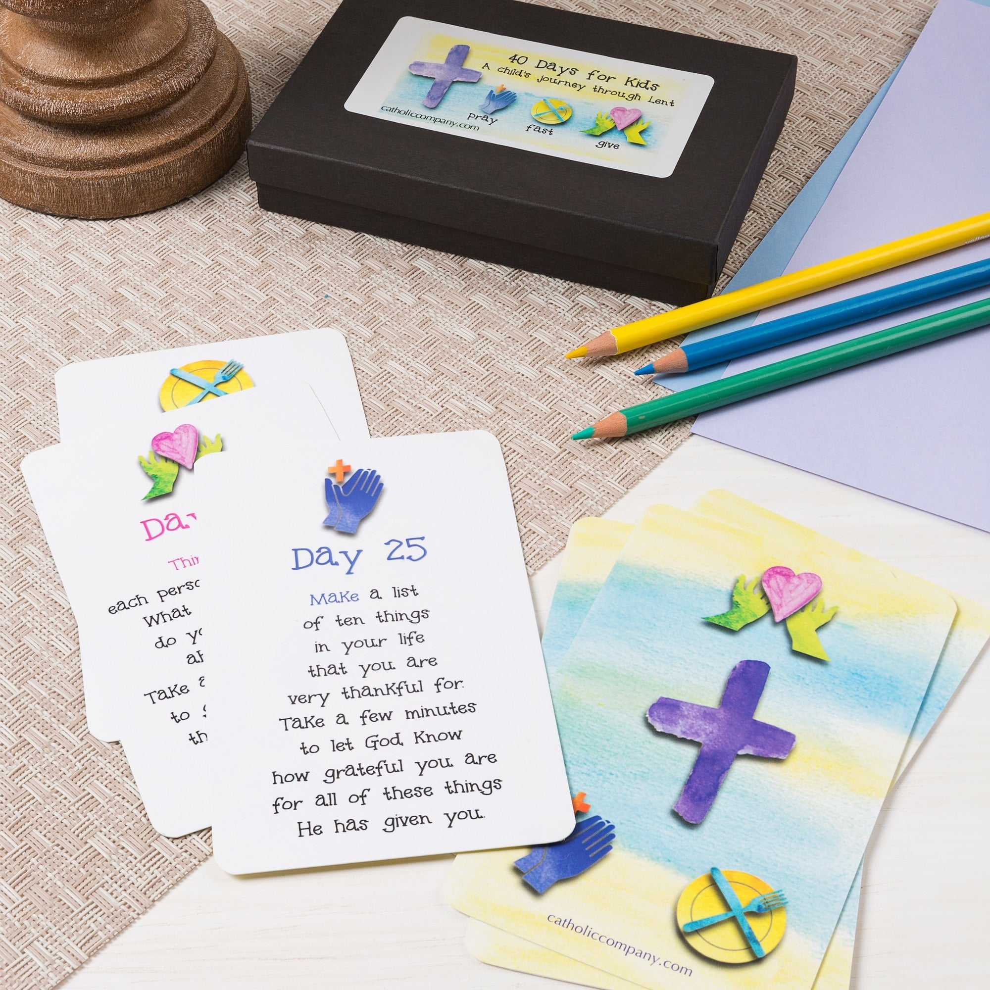 40 Days of Lent Card Pack for Children