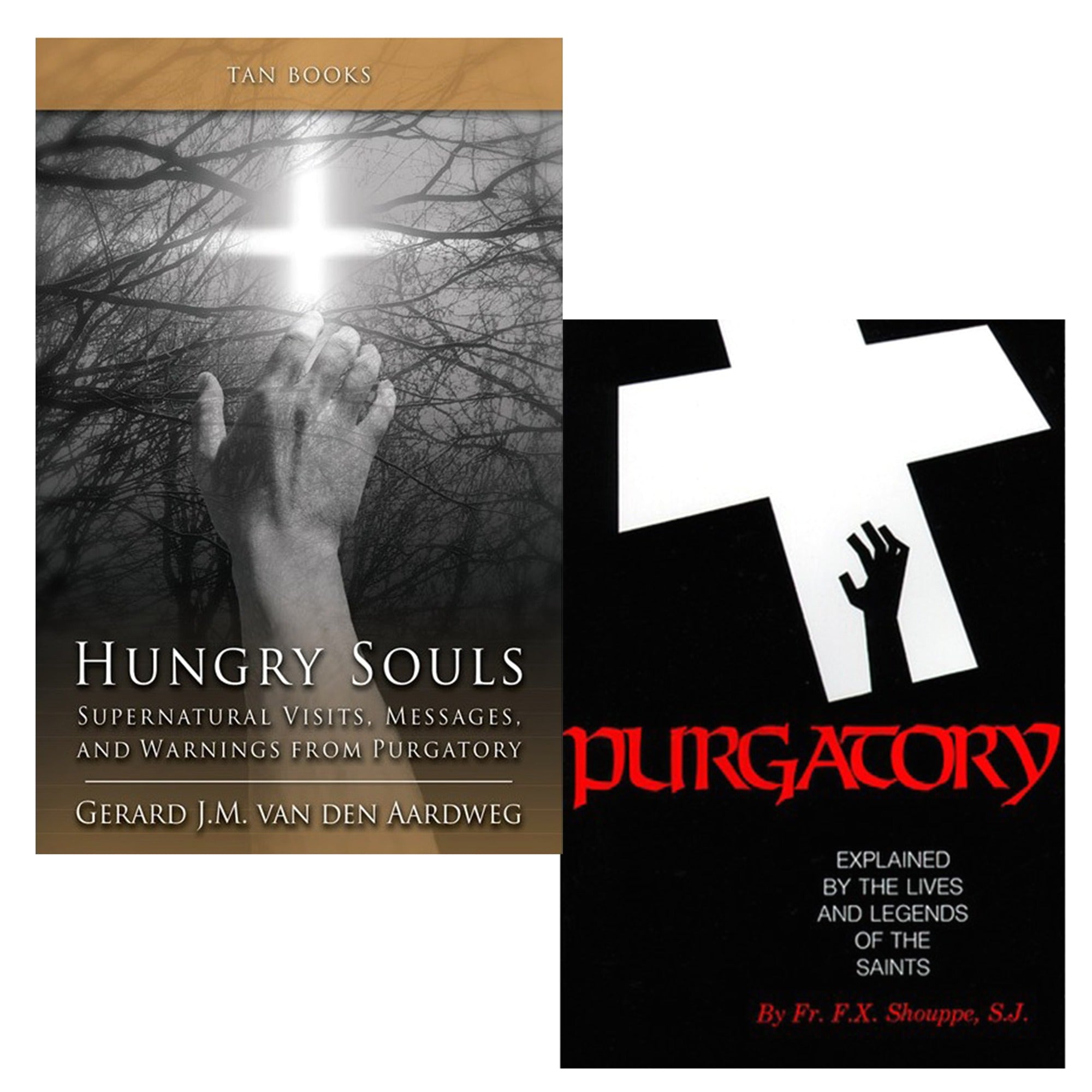 Hungry Souls & Purgatory: Explained by Lives and Legends of Saints (2 Book Set)