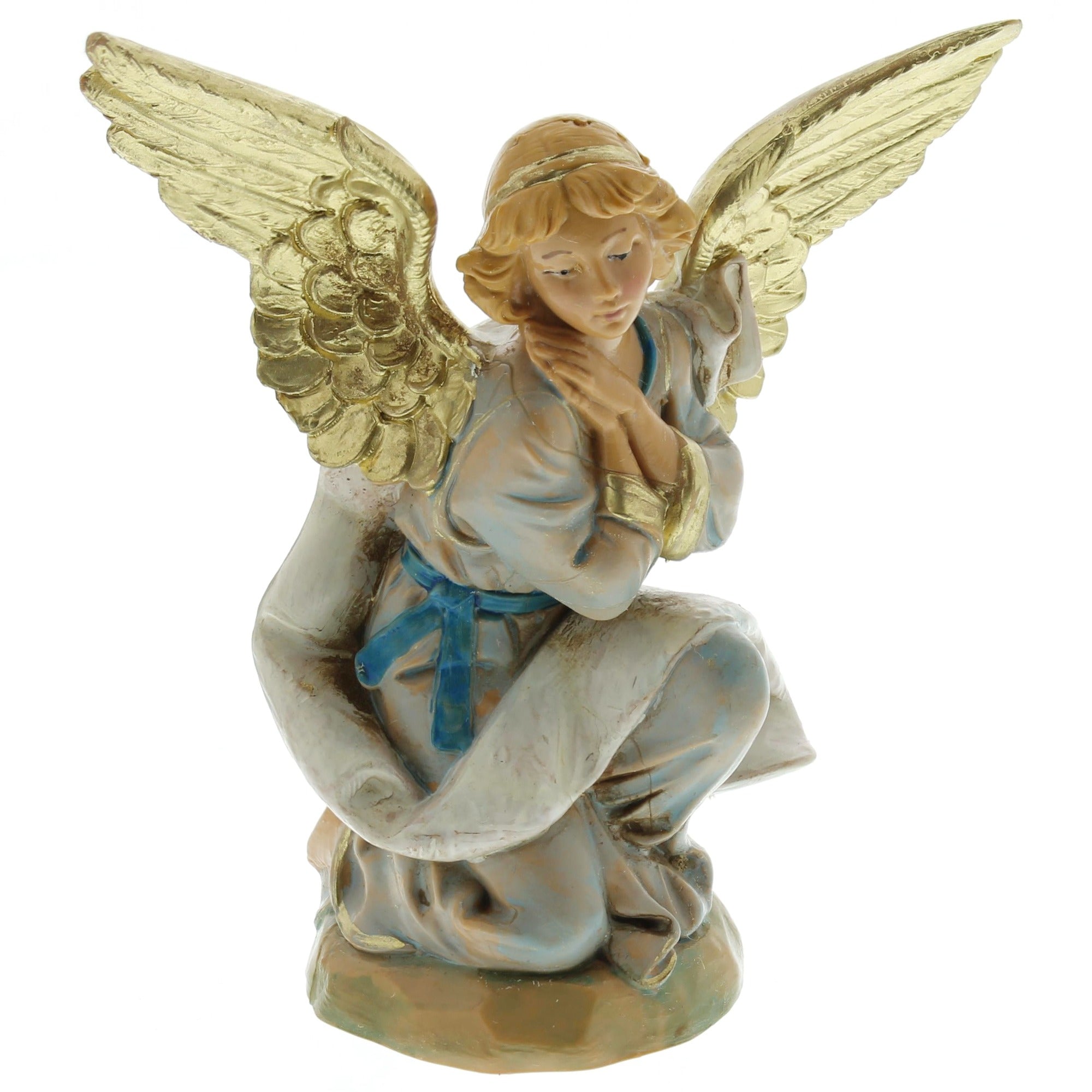 Fontanini Kneeling Angel Nativity Figure 5" Scale