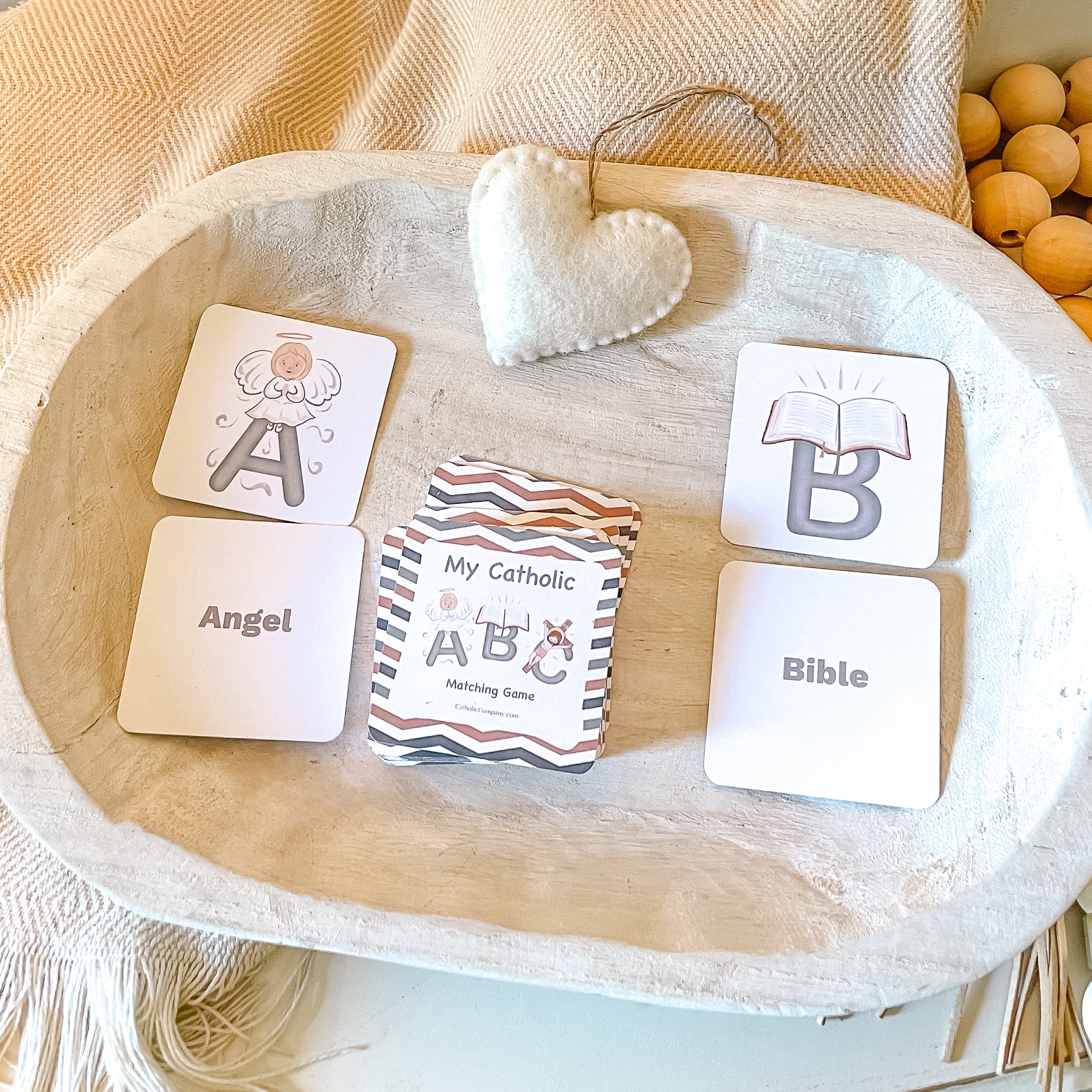 My Catholic ABC Matching Game