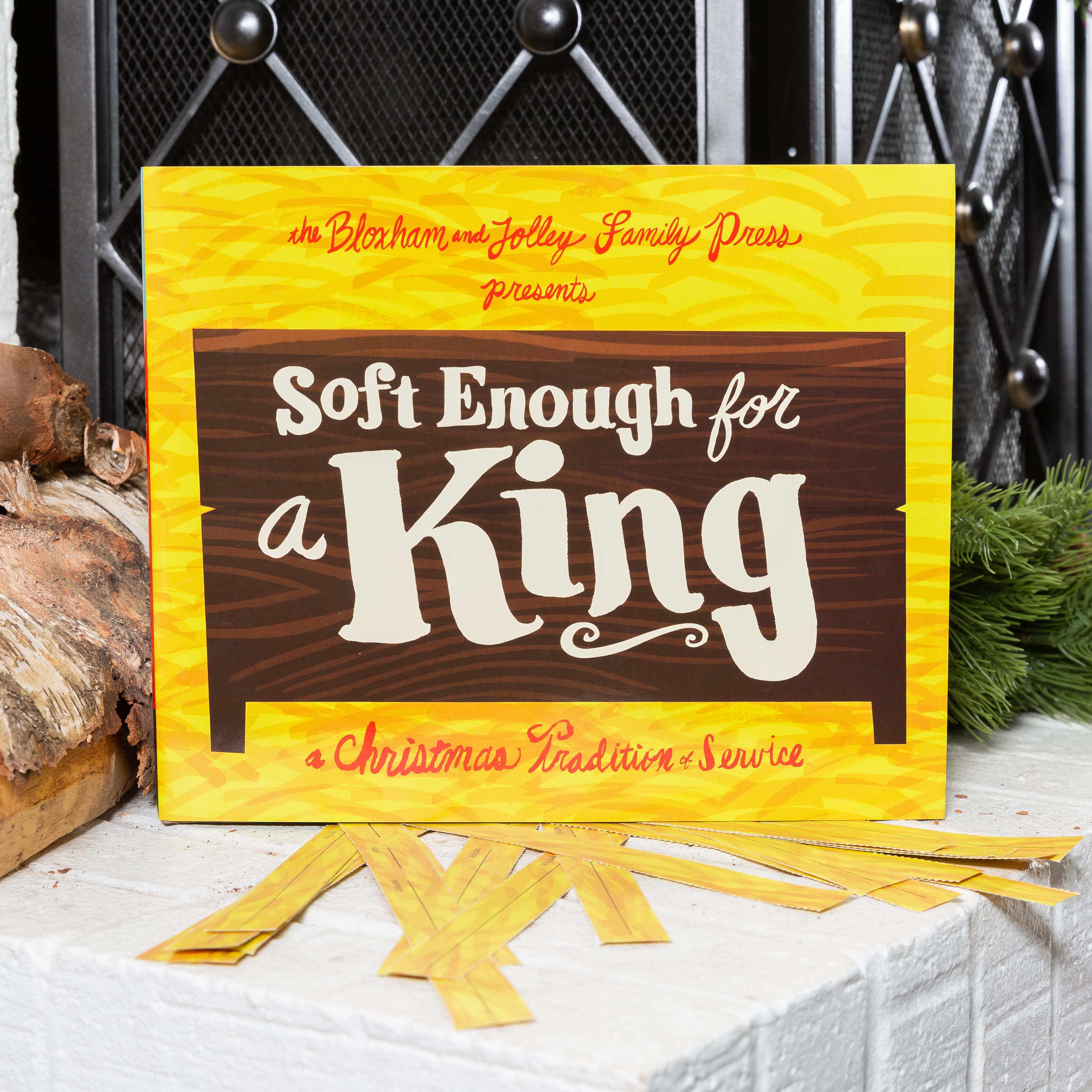 Children's Soft Enough for a King Christmas Set