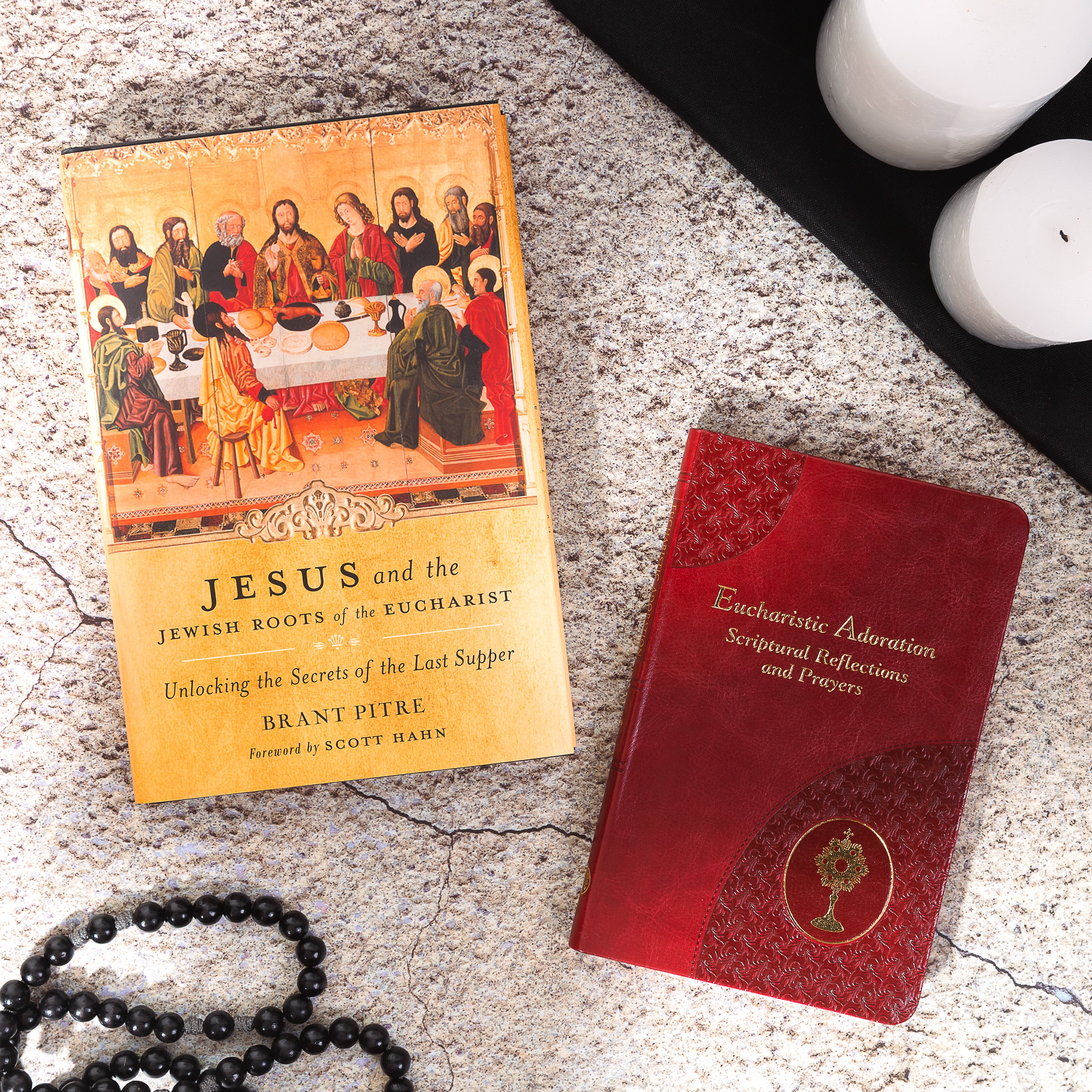 Jesus and the Jewish Roots of the Eucharist: Unlocking the Secrets of the Last Supper & Eucharistic Adoration - Scriptural Reflections And Prayers (2 Book Set)