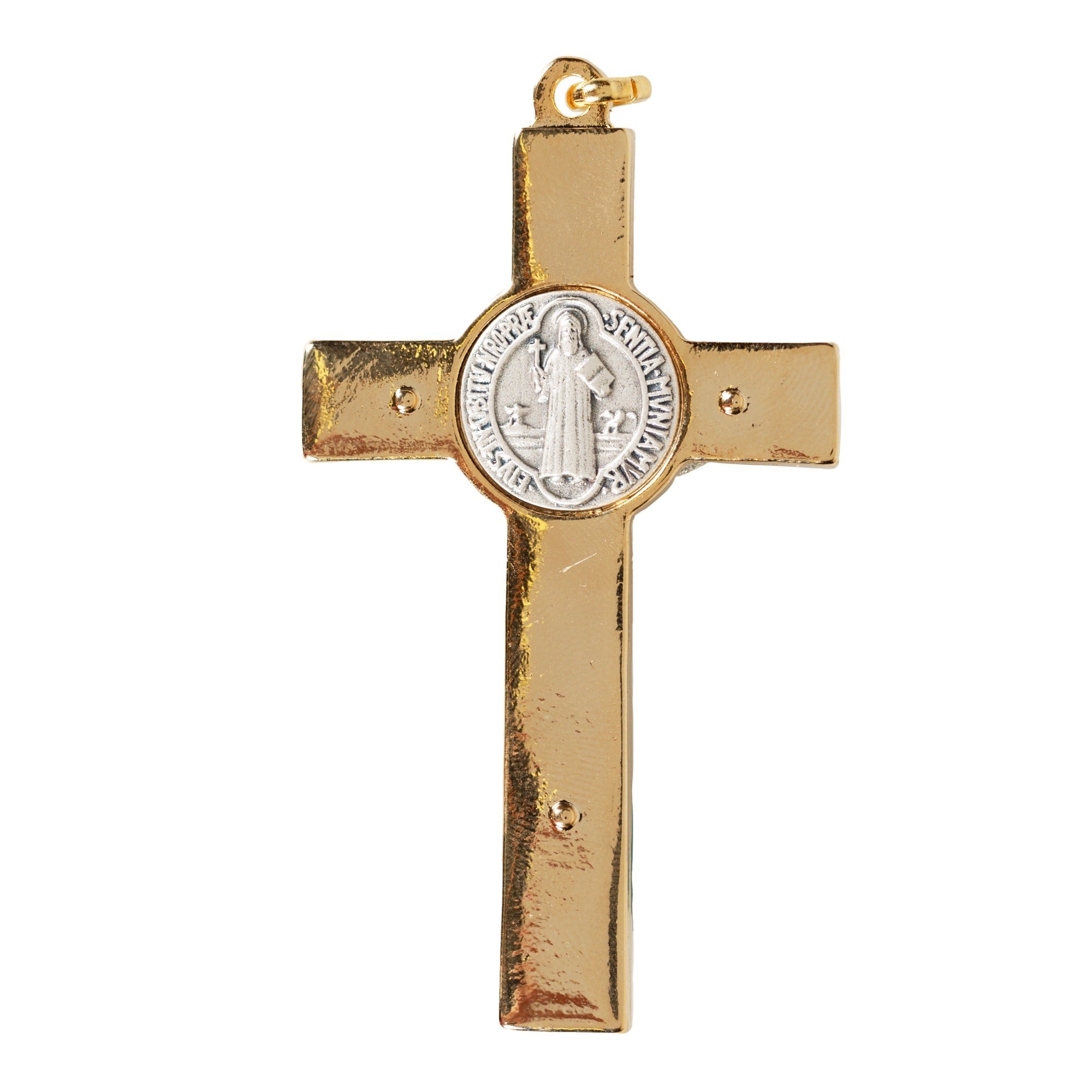 Black and Gold St. Benedict Crucifix