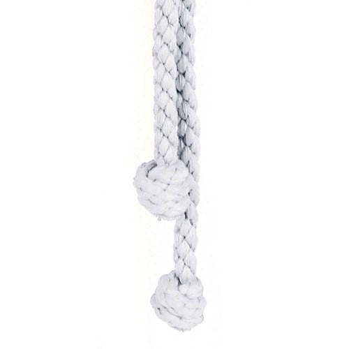 Monk's Knot Cincture 96" - White