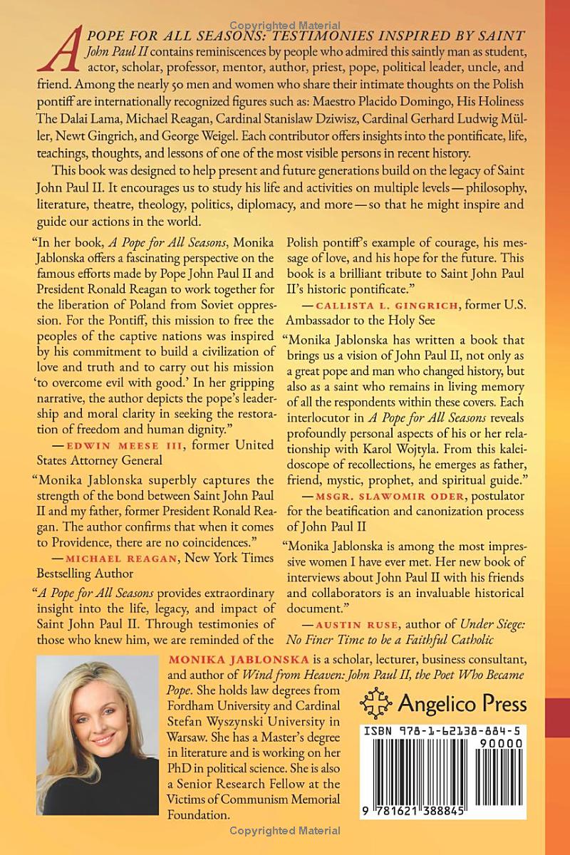 A Pope for All Seasons: Testimonies Inspired by Saint John Paul II