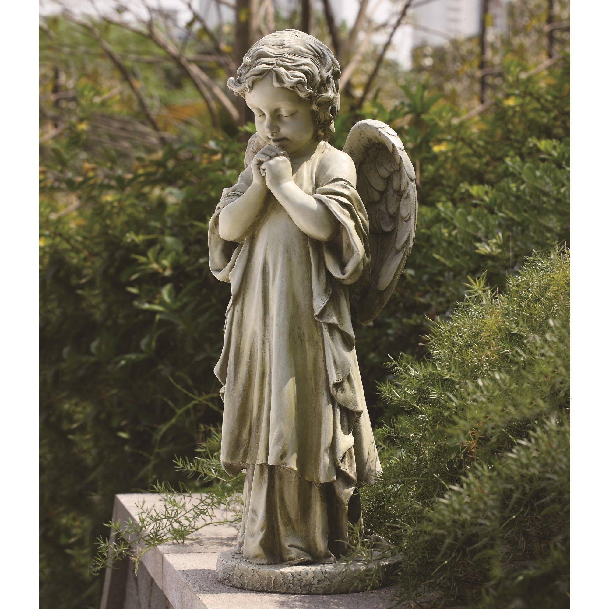 Praying Angel Garden Figure 26"