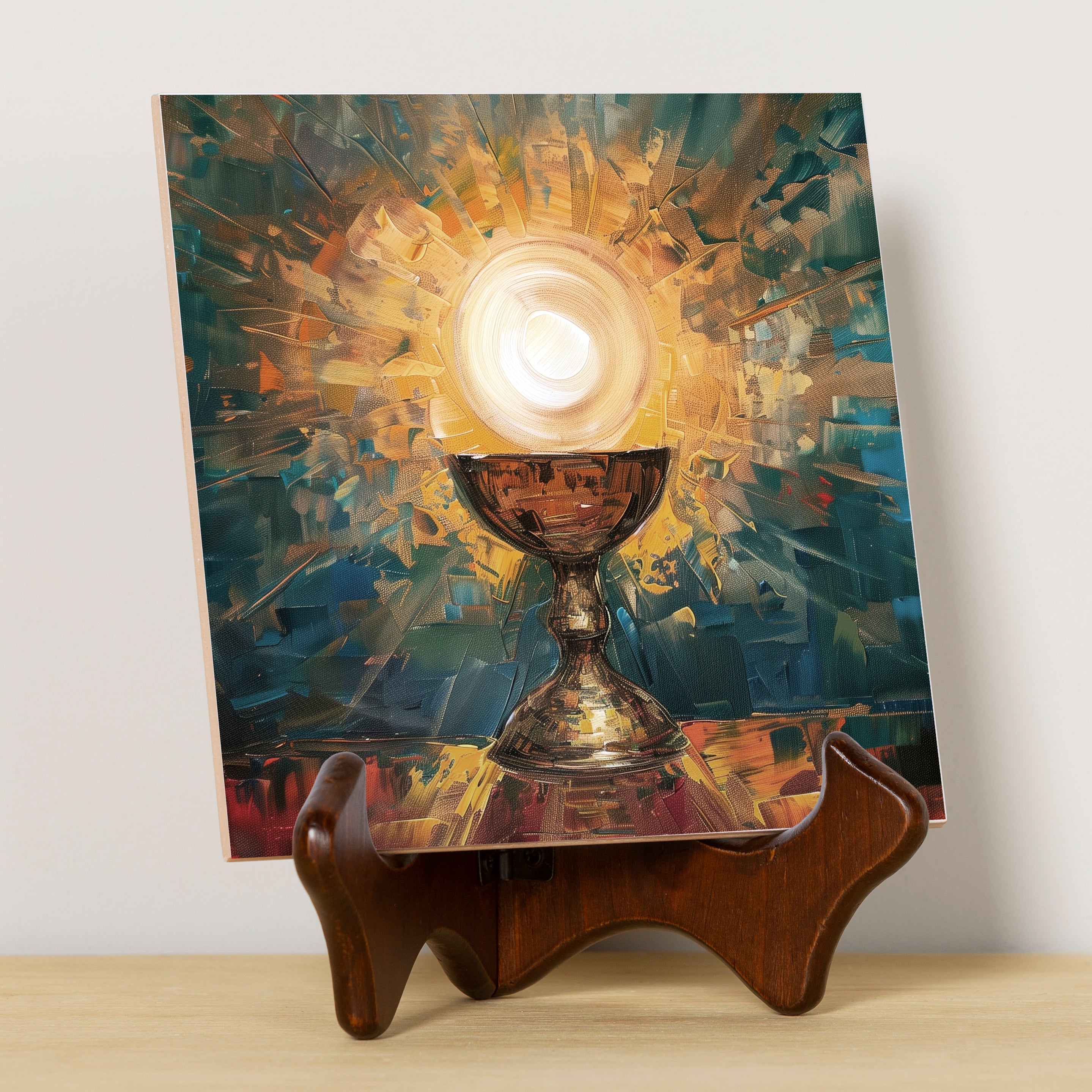 The Holy Eucharist Ceramic Tile